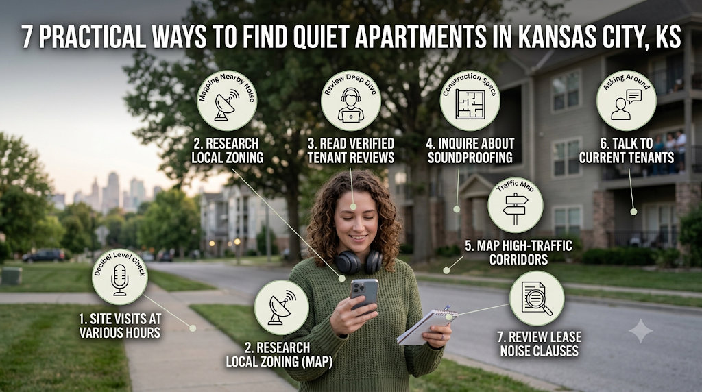 7 Practical Ways to Find Quiet Apartments in Kansas City, KS
